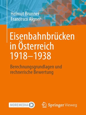 cover image of Eisenbahnbrücken in Österreich 1918-1938